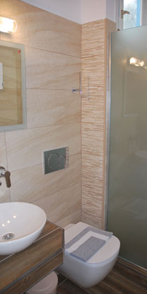Μπάνιο δωματίου - ξενοδοχείο Αφροδίτη 