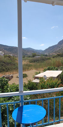 View from the rooms of Hotel Afroditi