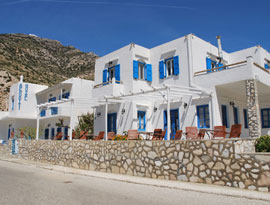 Exterior view of Hotel Afroditi in Sifnos