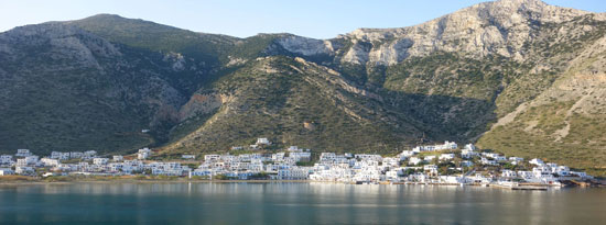 The settlement of Kamares in Sifnos